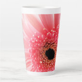 Gerbera Madeliefje Latte Mok (Voorkant)
