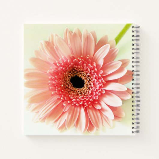 Gerbera Madeliefje Notitieboek (Achterkant)