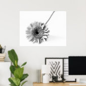 Gerbera Madeliefje Poster (Thuiskantoor)