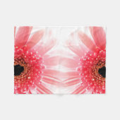 Gerbera-Madeliefje Poster Fleece Deken (Voorkant (Horizontaal))