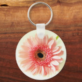 Gerbera Madeliefje Sleutelhanger (Voorkant)