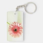Gerbera Madeliefje Sleutelhanger (achterkant)