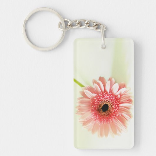 Gerbera Madeliefje Sleutelhanger (Voorkant)