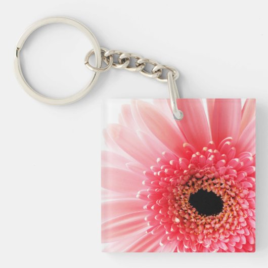 Gerbera Madeliefje Sleutelhanger (voorkant)