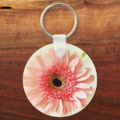 Gerbera-Madelierenspeld Sleutelhanger (Achterkant)