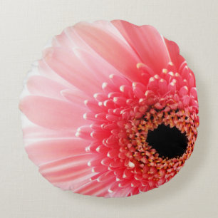 Gerbera-margriet Rond Kussen