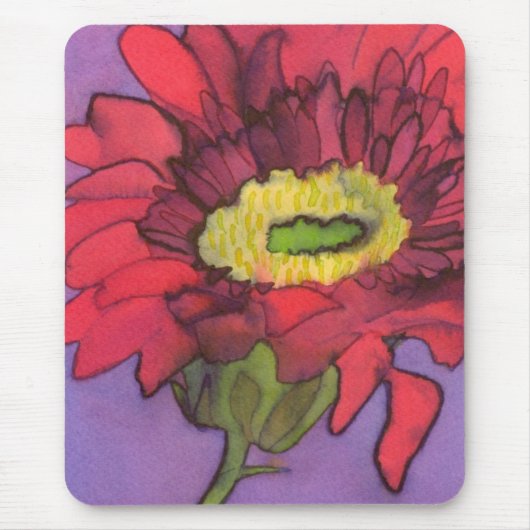 Gerbera Mousemat Muismat (Voorkant)