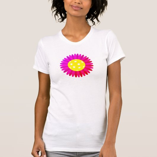 Gerbera Pickleballer T-shirt (Voorkant)