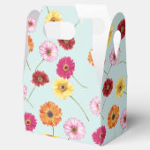 Gerbera,pink,red,orange,yellow Bedankdoosjes (Geopend)