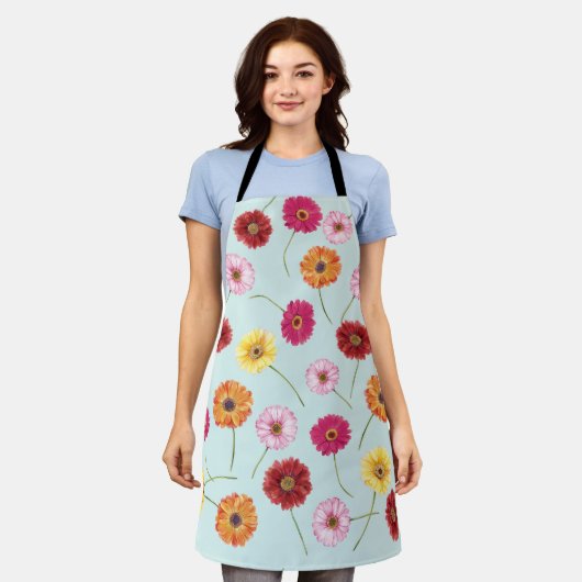 Gerbera,pink,red,orange,yellow Schort (Gedragen)