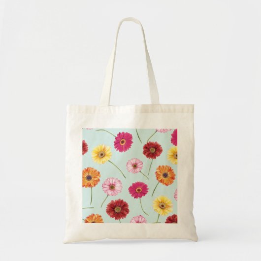 Gerbera,pink,red,orange,yellow  tote bag (Voorkant)