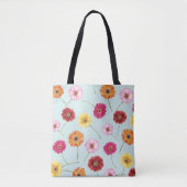 Gerbera,pink,red,orange,yellow  tote bag (Voorkant)