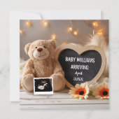 Gerberas Baby Aankondiging Social Media (Voorkant)