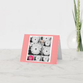 Gerberas Bedankkaart