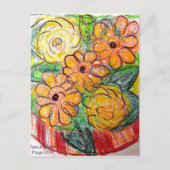 Gerberas Briefkaart (Voorkant)