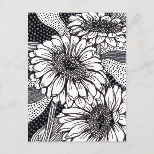 Gerberas Briefkaart