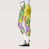 Gerberas Daisy Leggings (Links)