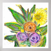 Gerberas Daisy Poster (Voorkant)