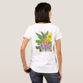 Gerberas Daisy T-shirt (Achterkant volledig)