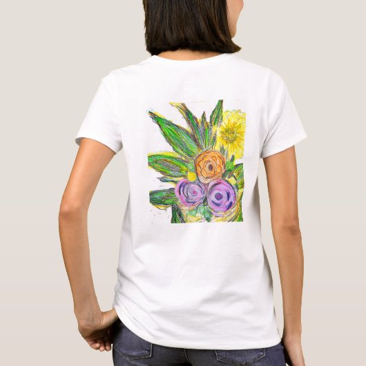 Gerberas Daisy T-shirt (Achterkant)