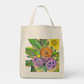 Gerberas Daisy Tote Bag (Achterkant)