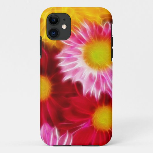 Gerberas Floral Hoesje-Mate Hoesje (Achterkant)