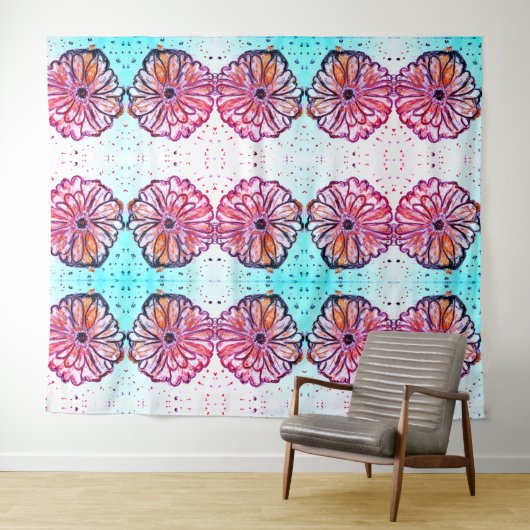 Gerberas germini wandkleed (In Situ (horizontaal))