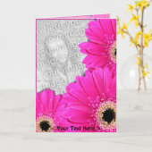 Gerberas Greetings Kaart (Gele Bloem)