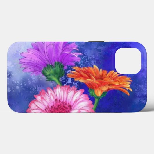 Gerberas iPhone Case Mooie Bloemen (Achterkant (horizontaal))