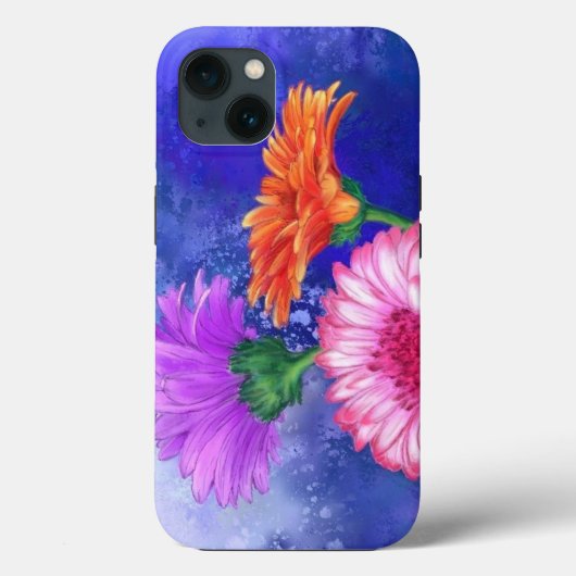 Gerberas iPhone Case Mooie Bloemen (Achterkant)