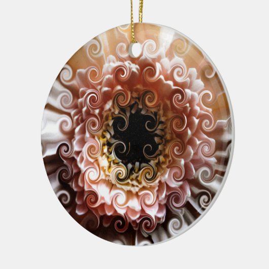 GERBERAS KERAMISCH ORNAMENT (Links)