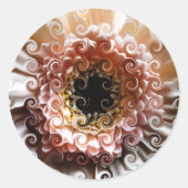 GERBERAS RONDE STICKER (Voorkant)