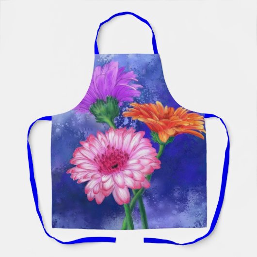 Gerberas Schort Mooie Bloemen (Voorkant)