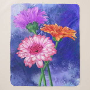 Gerberas Sherpa Blanket Deken