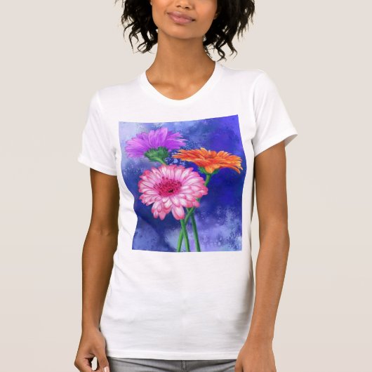 Gerberas T-shirt (Voorkant)