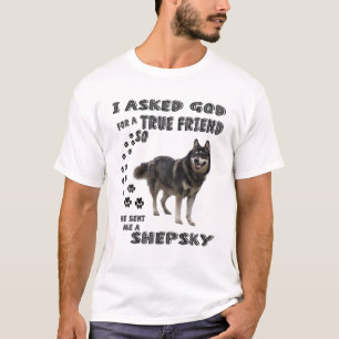 Gerberian Shepsky Quote mam Pap Art, Cute German H T-shirt