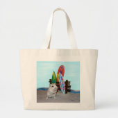 Gerbil Beach Bag Grote Tote Bag (Voorkant)