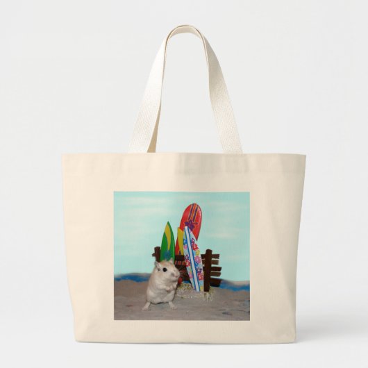 Gerbil Beach Bag Grote Tote Bag (Voorkant)
