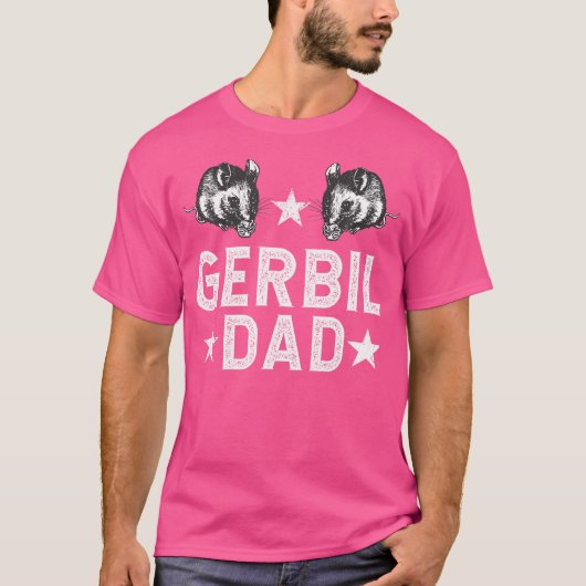 Gerbil Dad Gerbil Lover Gerbil Boy Gerbils T-shirt (Voorkant)