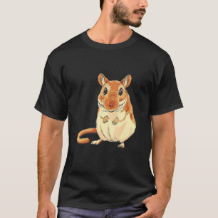 Gerbil Dier Knaagdier Rat Woestijn Wezens Gerbil O T-shirt
