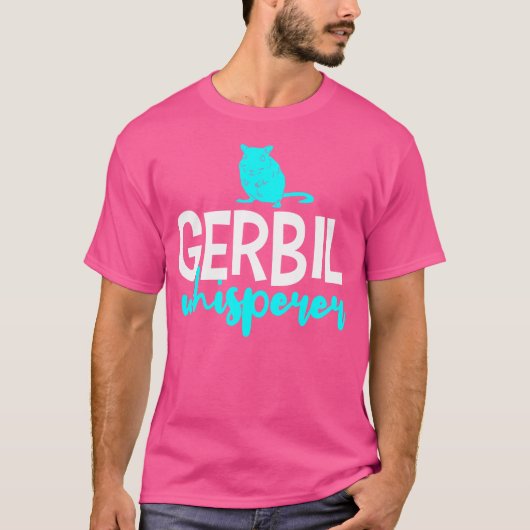 Gerbil Gerbil'S Grappige Citaten Fluisteraar T-shirt (Voorkant)