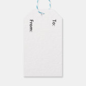 Gerbil Greetings Gift Labels Cadeaulabel (Achterkant)