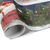 Gerbil Kerstmis Cadeaupapier (Rol Hoek)