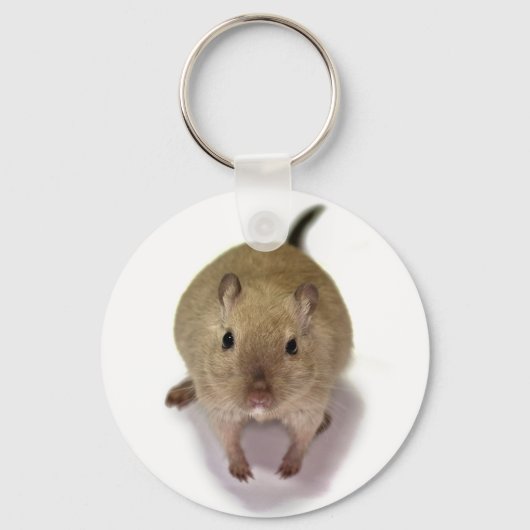 Gerbil Keyring Sleutelhanger (Voorkant)