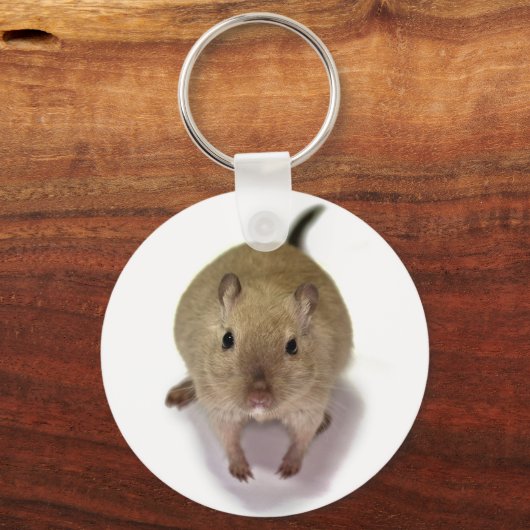 Gerbil Keyring Sleutelhanger (Voorkant)