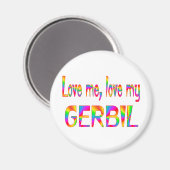 Gerbil Love Magneet (Voorkant / Achterkant)