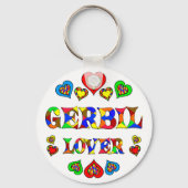 Gerbil Lover Sleutelhanger (Voorkant)