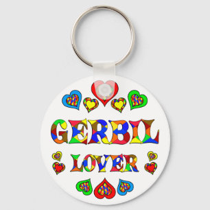 Gerbil Lover Sleutelhanger