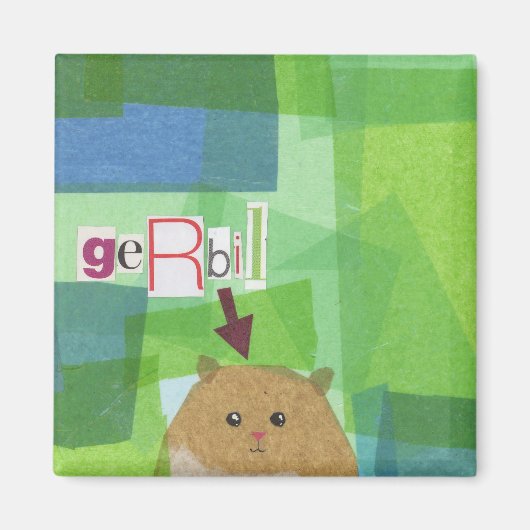 Gerbil Magneet (Voorkant)