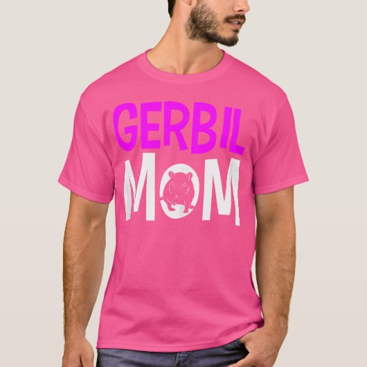 Gerbil Mam Funny T-shirt (Voorkant)